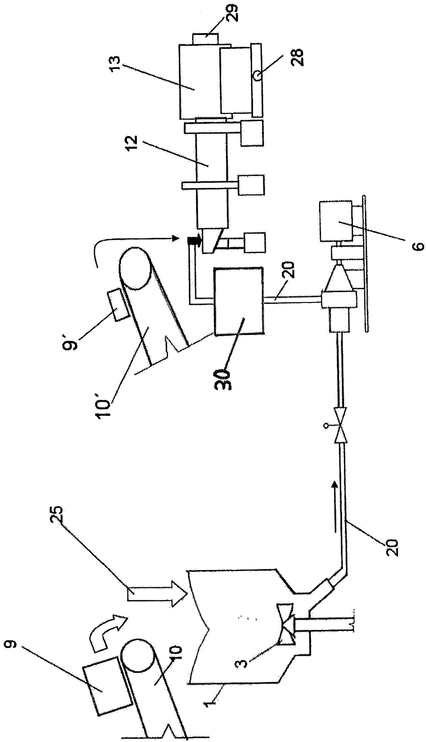 Method for decomposing fiber material