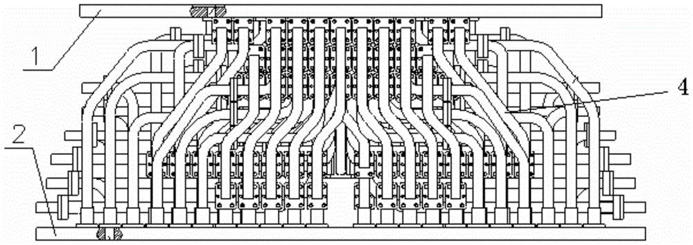 A High Density Multichannel Waveguide Network