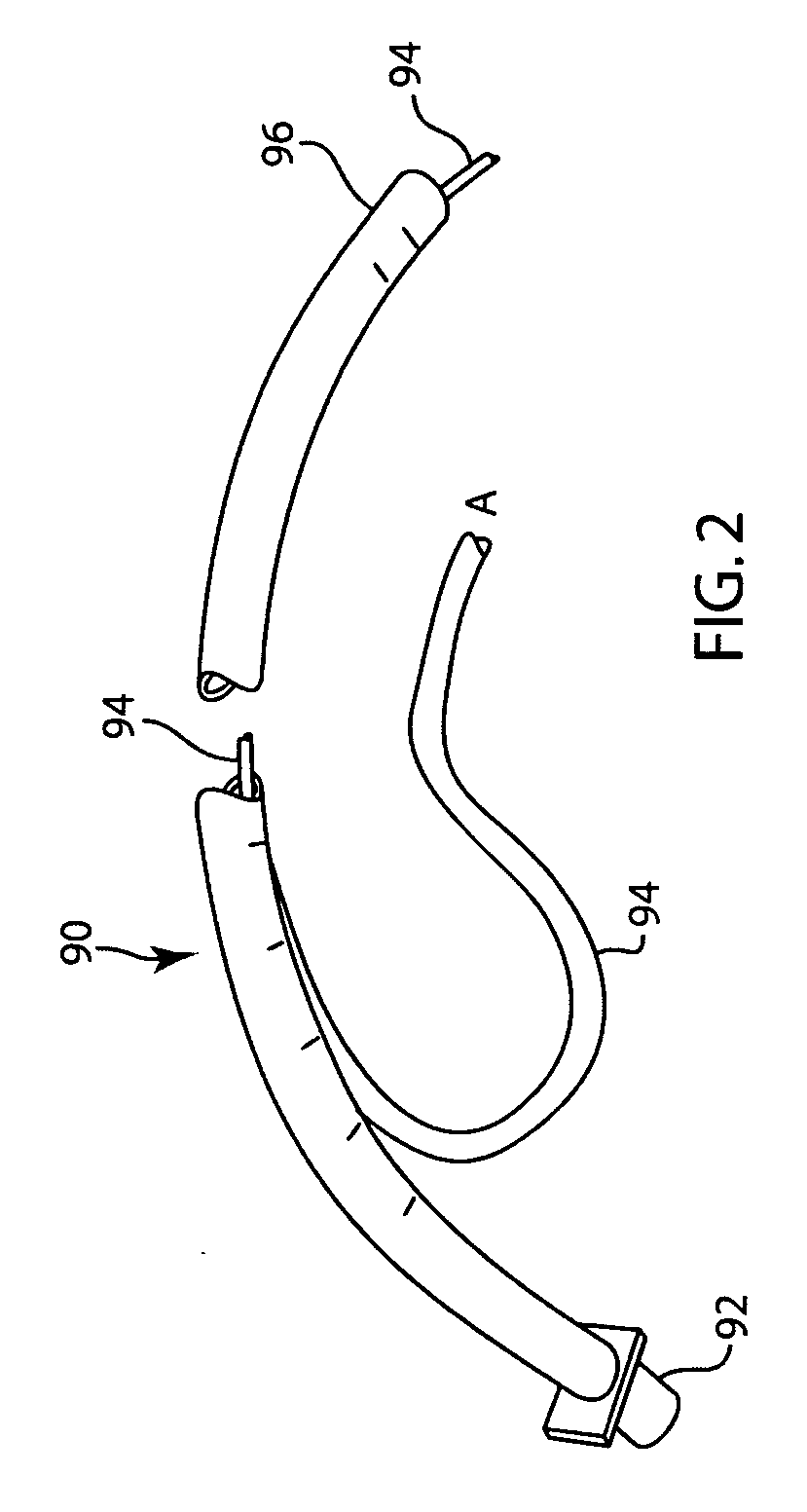 Method and apparatus for airway compensation control