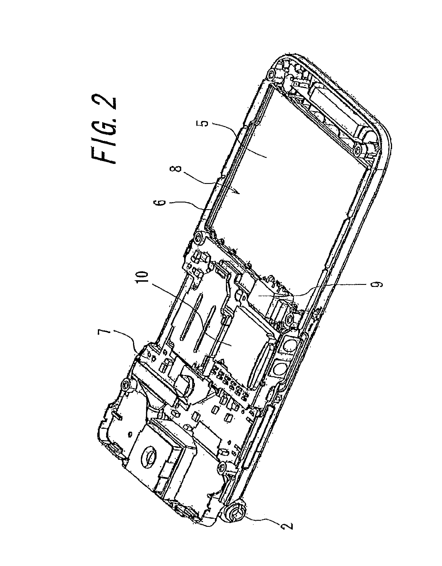 Portable electronic apparatus