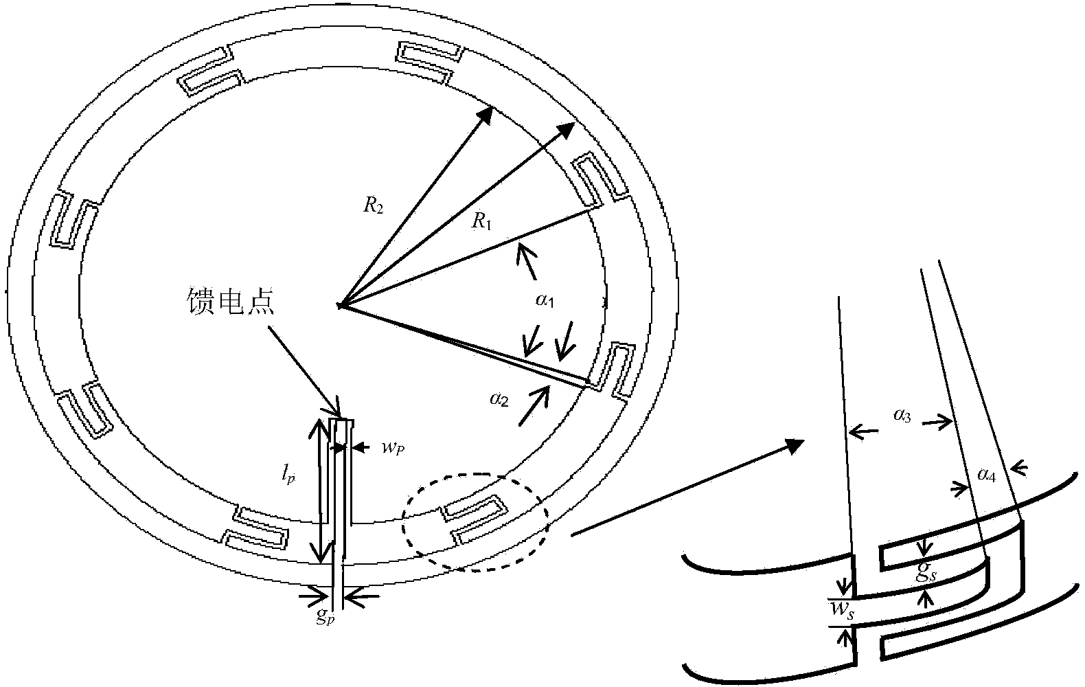 Tripolar magneto-dipole MIMO (multiple input multiple output) antenna system