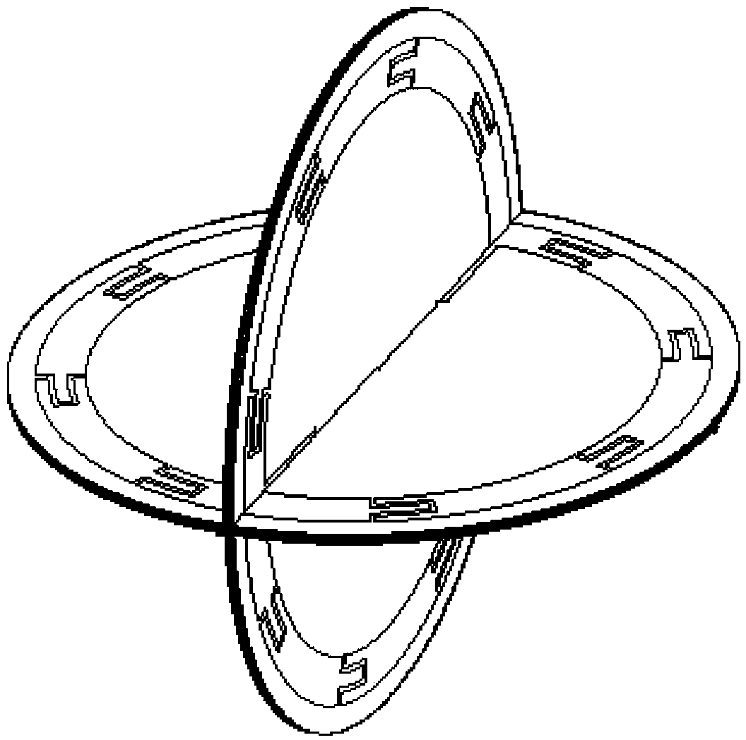 Tripolar magneto-dipole MIMO (multiple input multiple output) antenna system