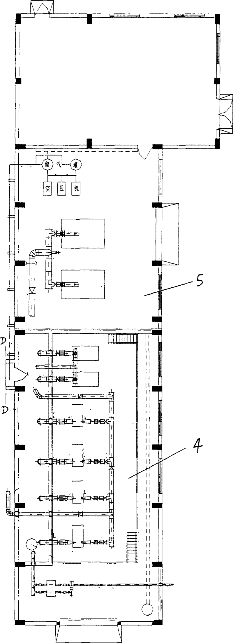 Air-float filter pool