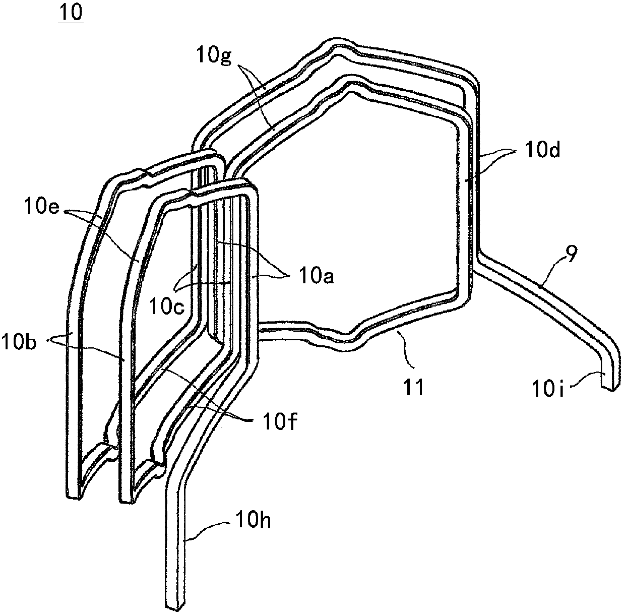 Stator of a rotating electrical machine