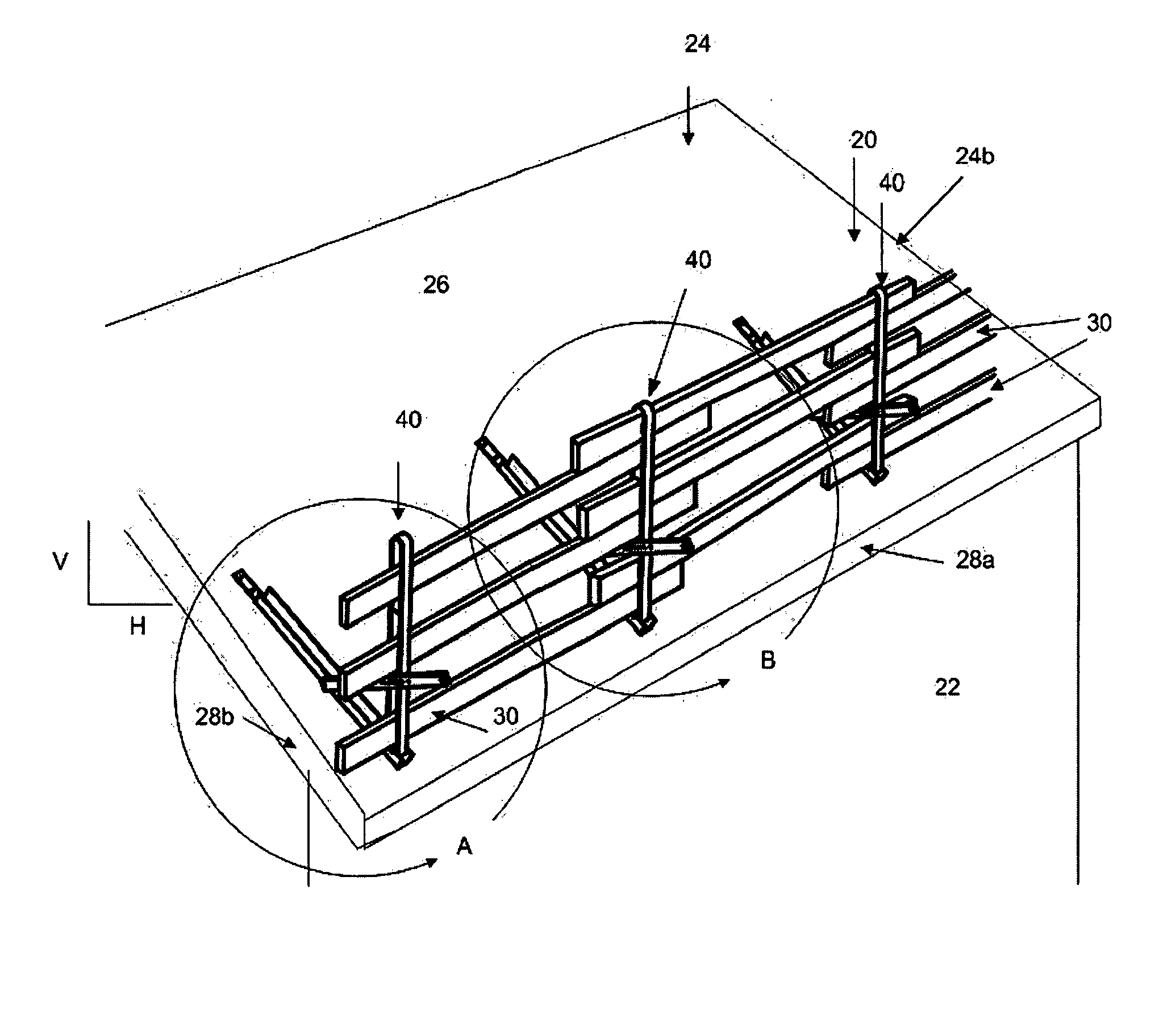 Variable rail safety system