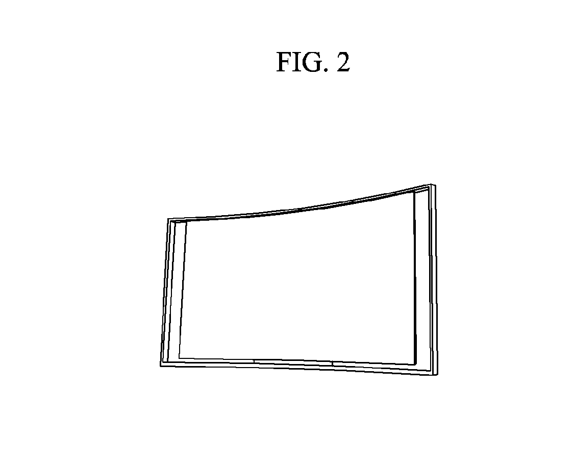 Adjustable flexible display device