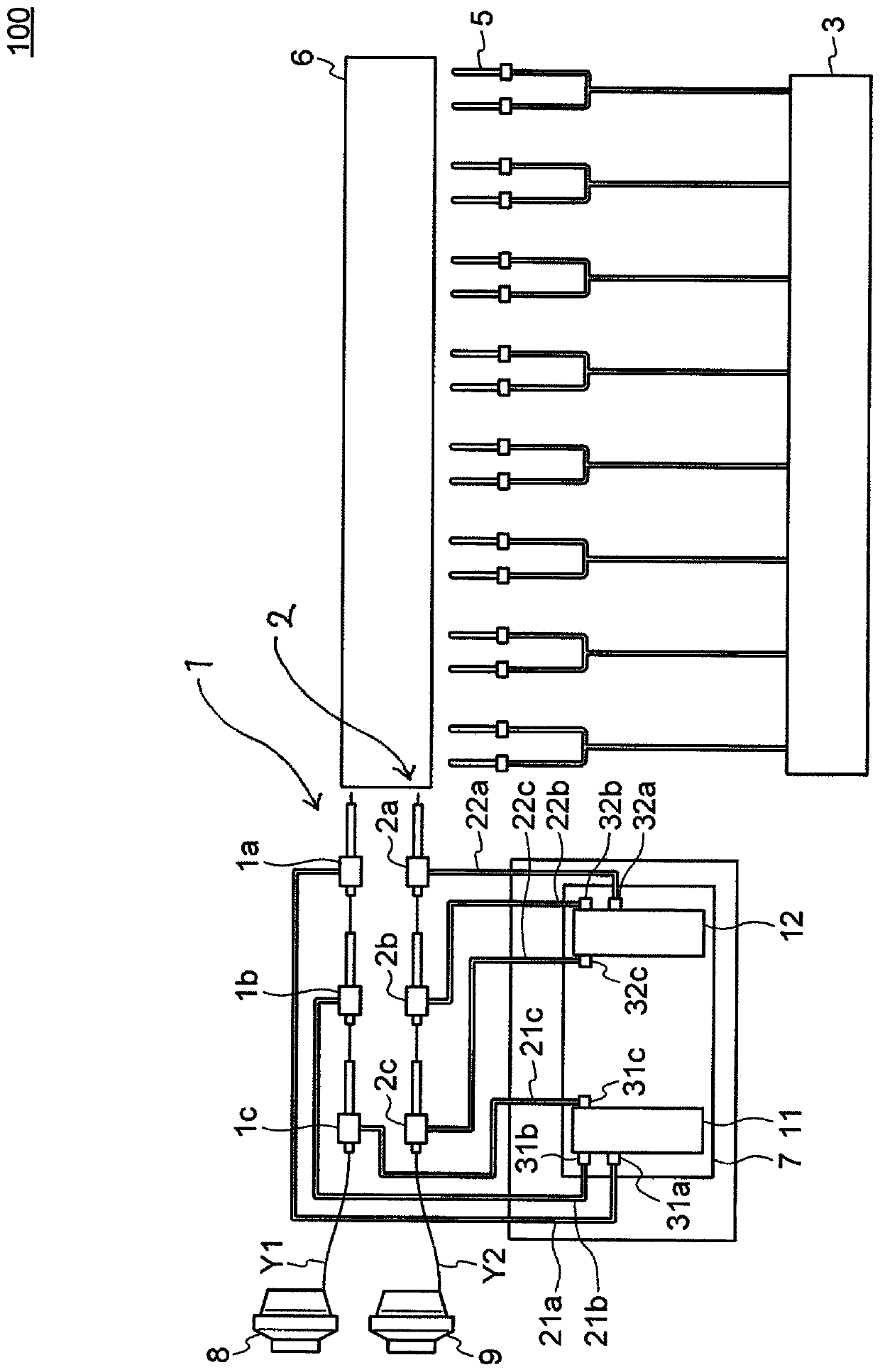 Multi-color air jet loom