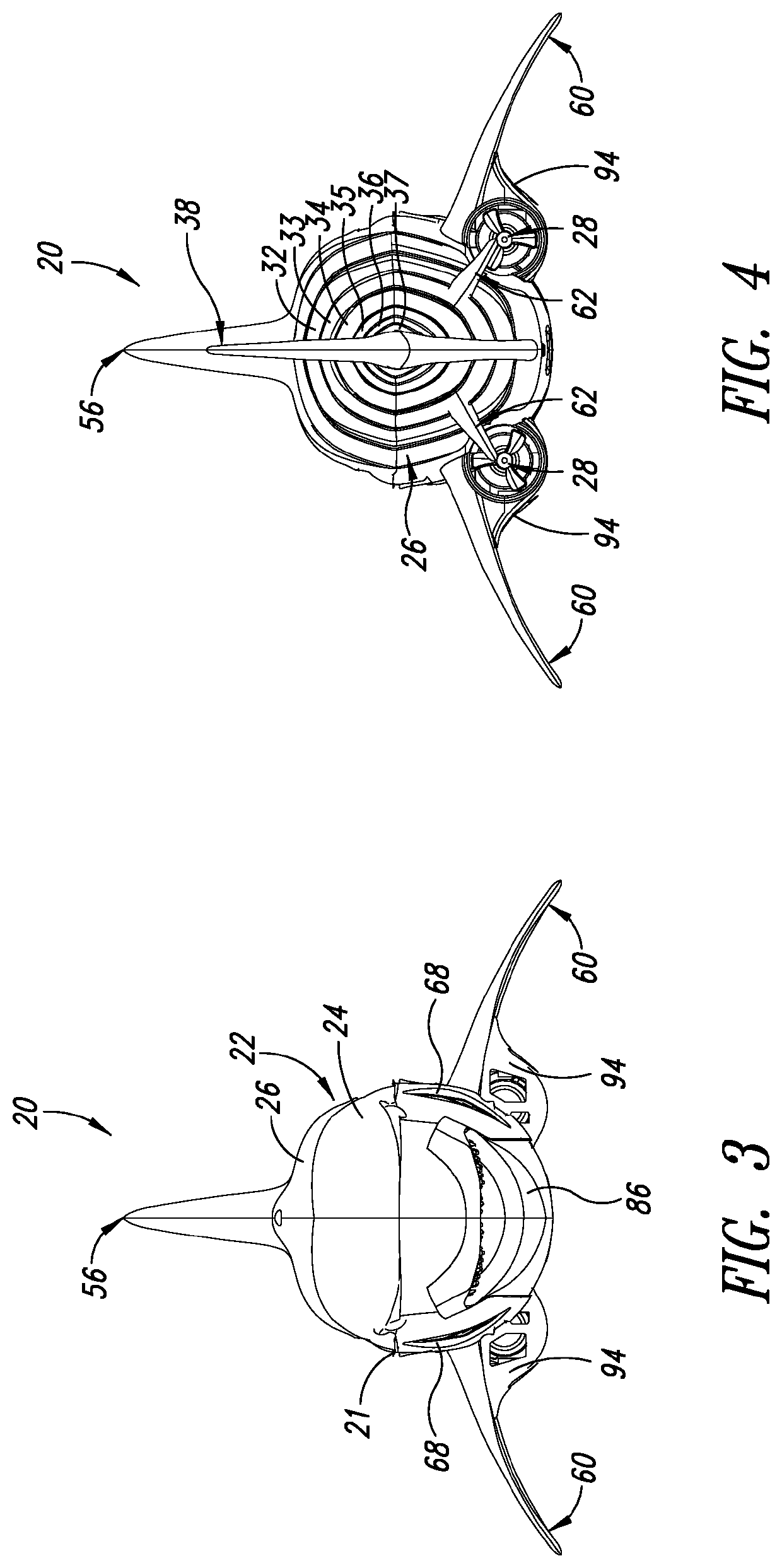 Motorized aquatic toy with articulated tail