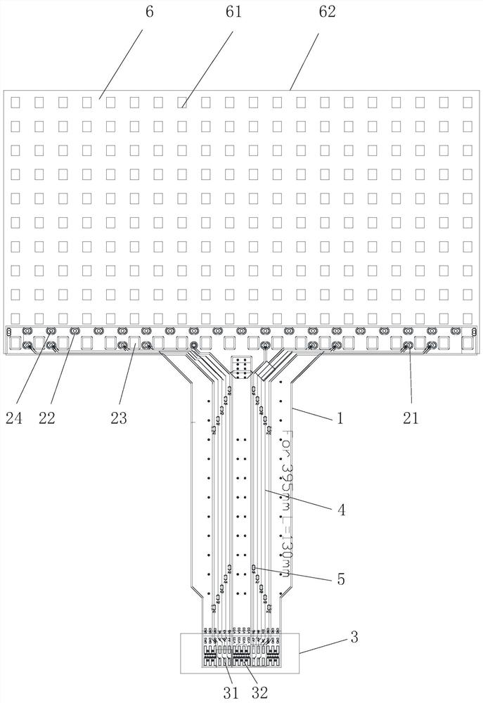 Connector and display screen