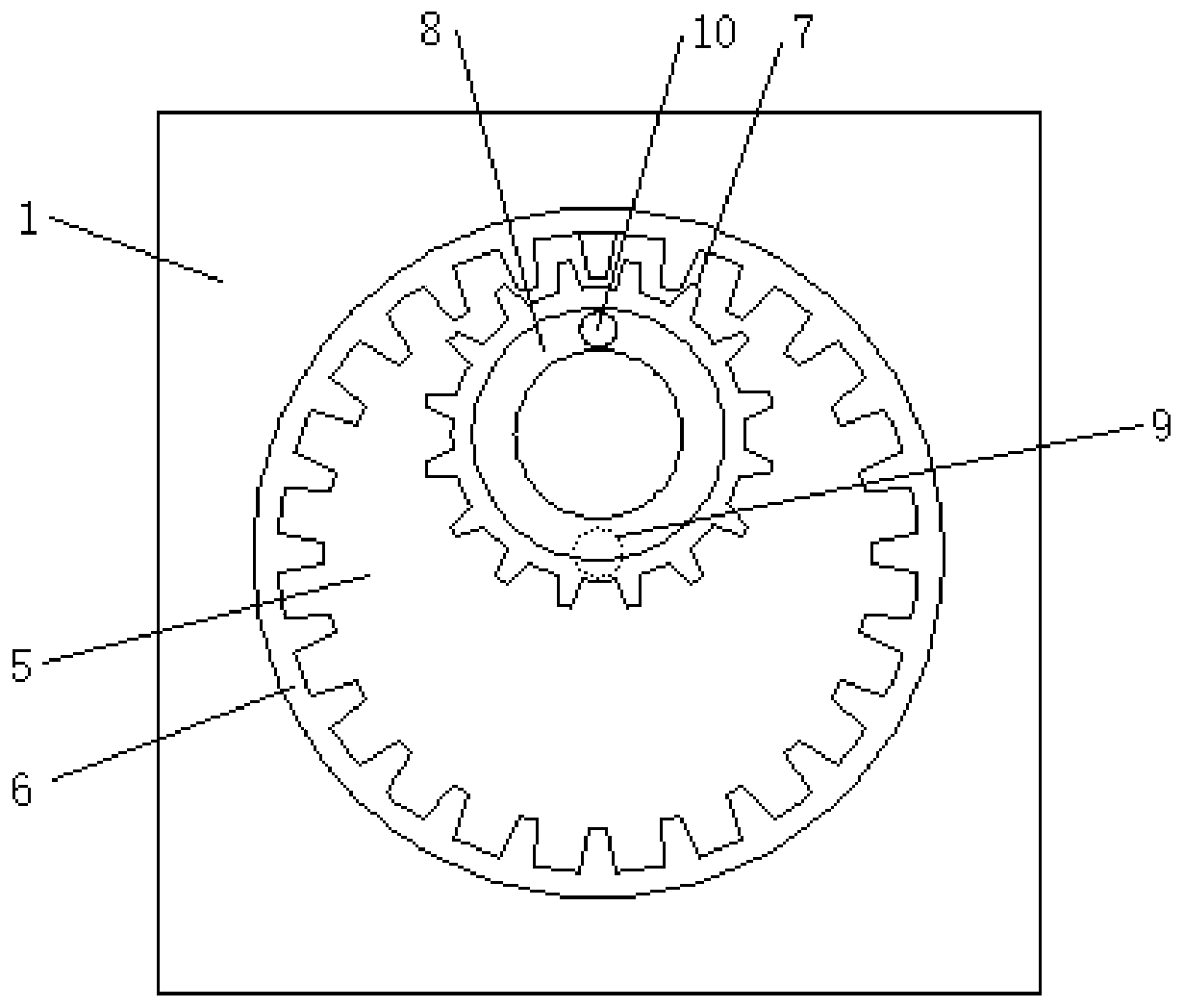 A rapid detection device for electronic components