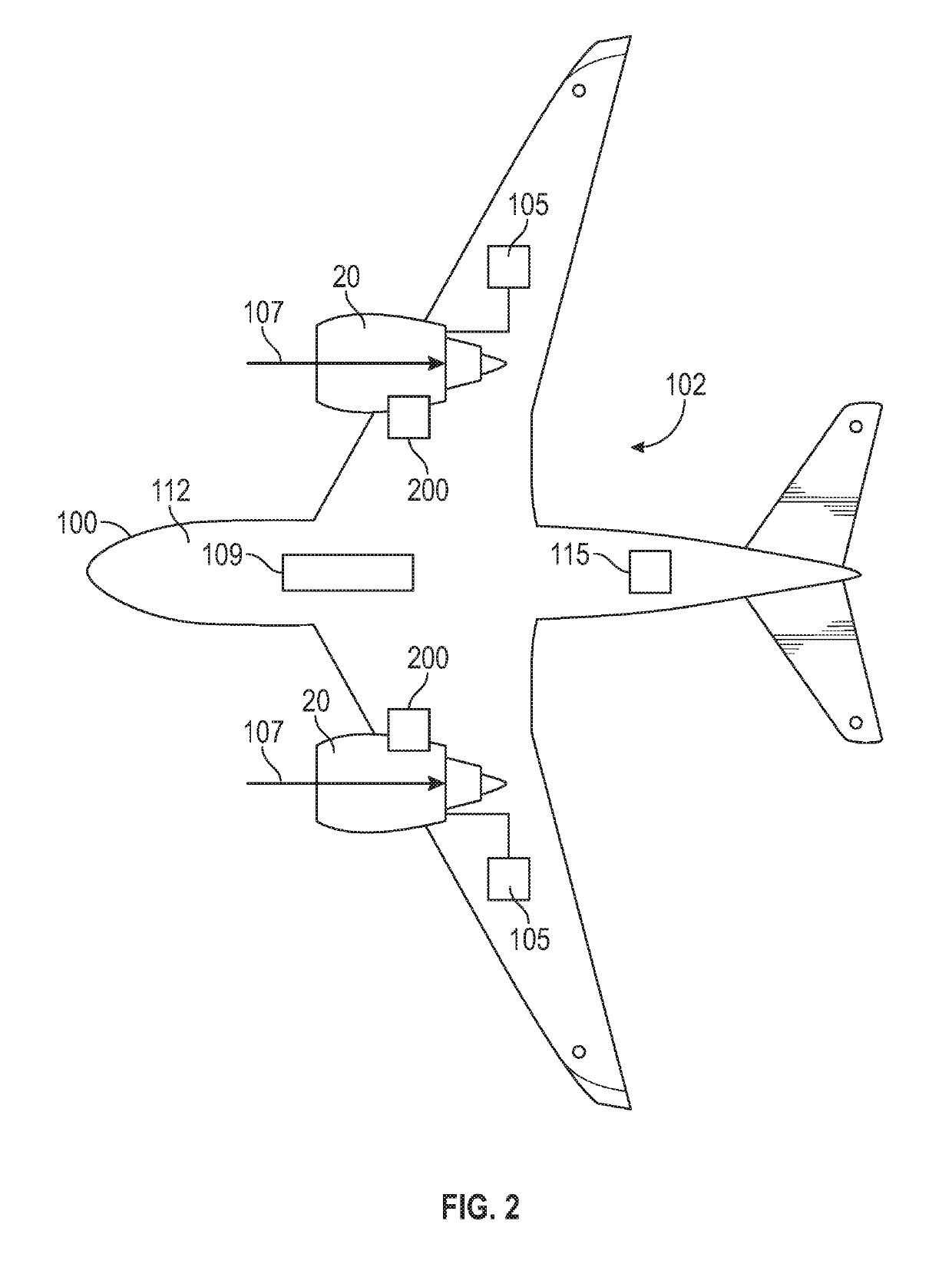 Propulsion system cooling control