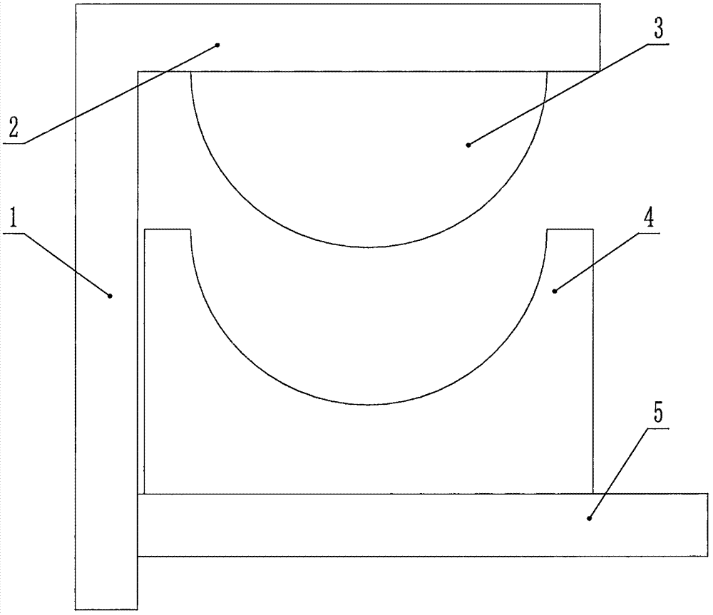 Cylindrical building template hot press