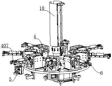 Intelligent screen printing machine for special-shaped bottles