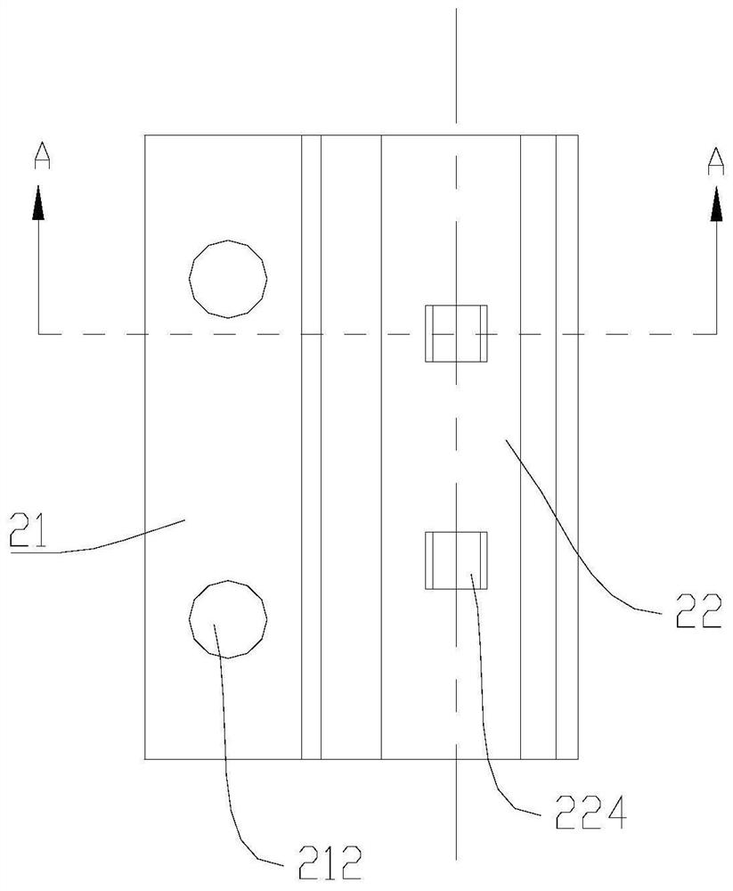 Fixing support for temperature sensing element for compressor and compressor