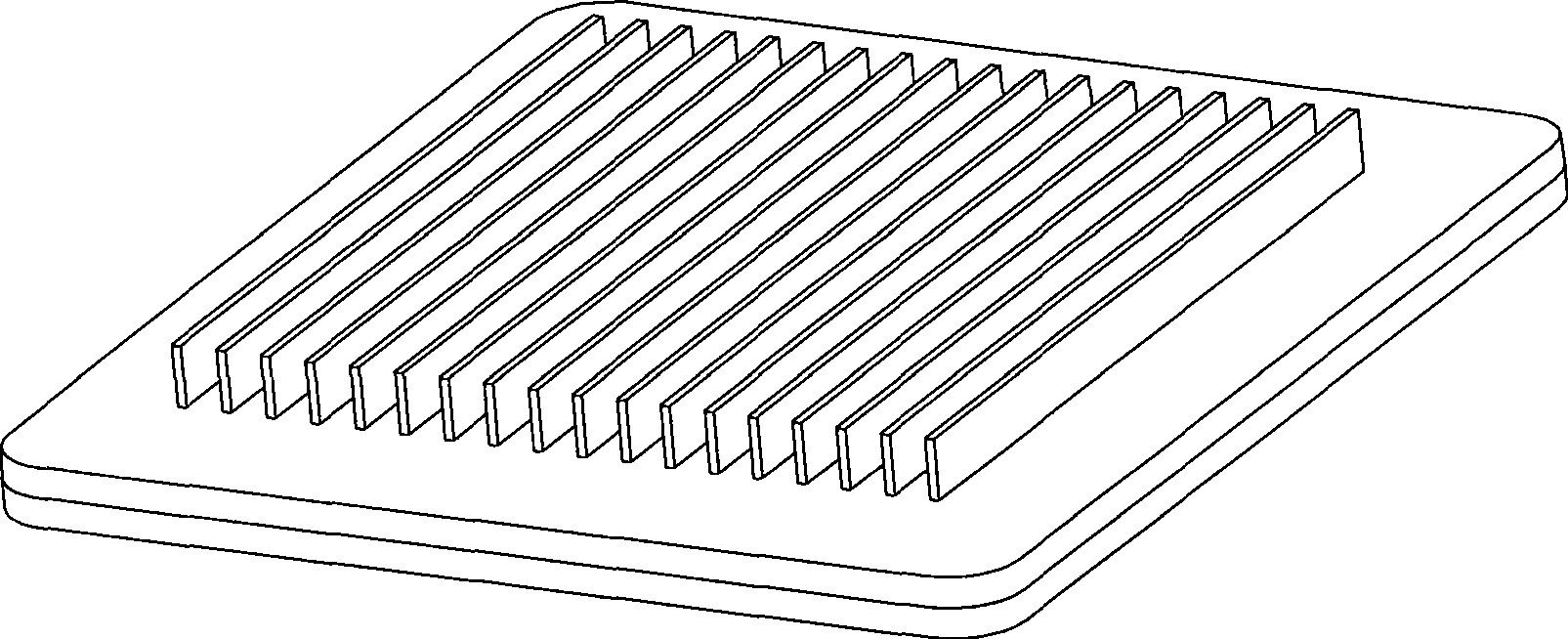 High-power LED light fitting