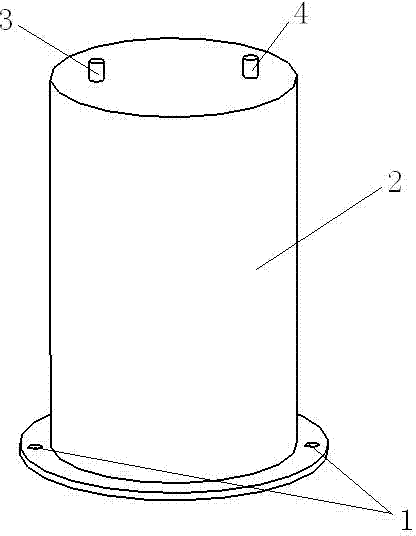 Water tank of concrete corrosion resistance tester