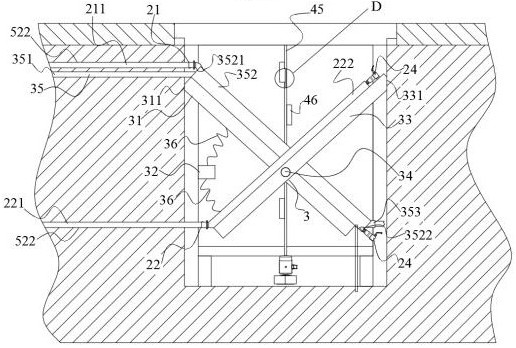 An angle-adjustable plug-in booth box