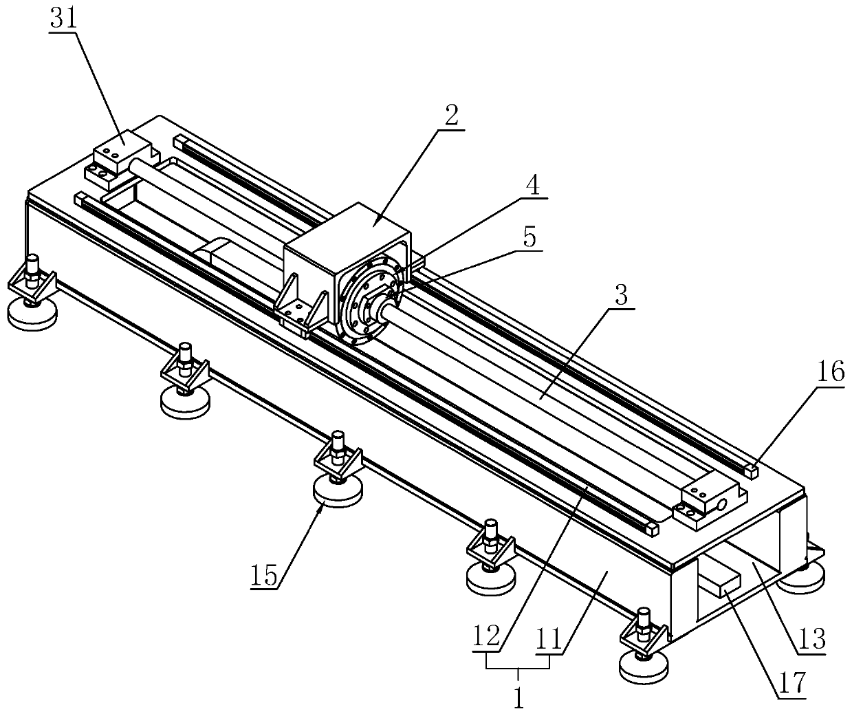 DD motor nut rotary feeding device