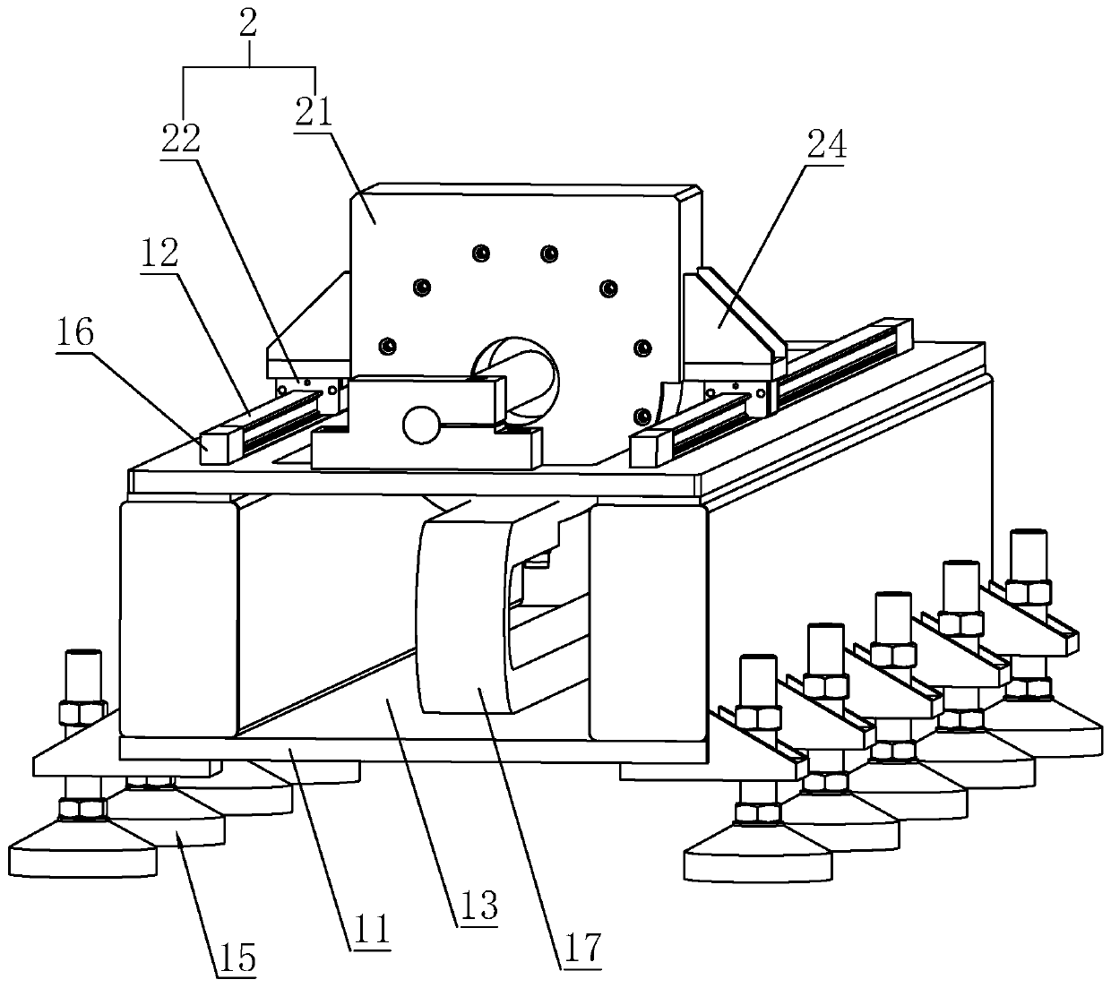 DD motor nut rotary feeding device