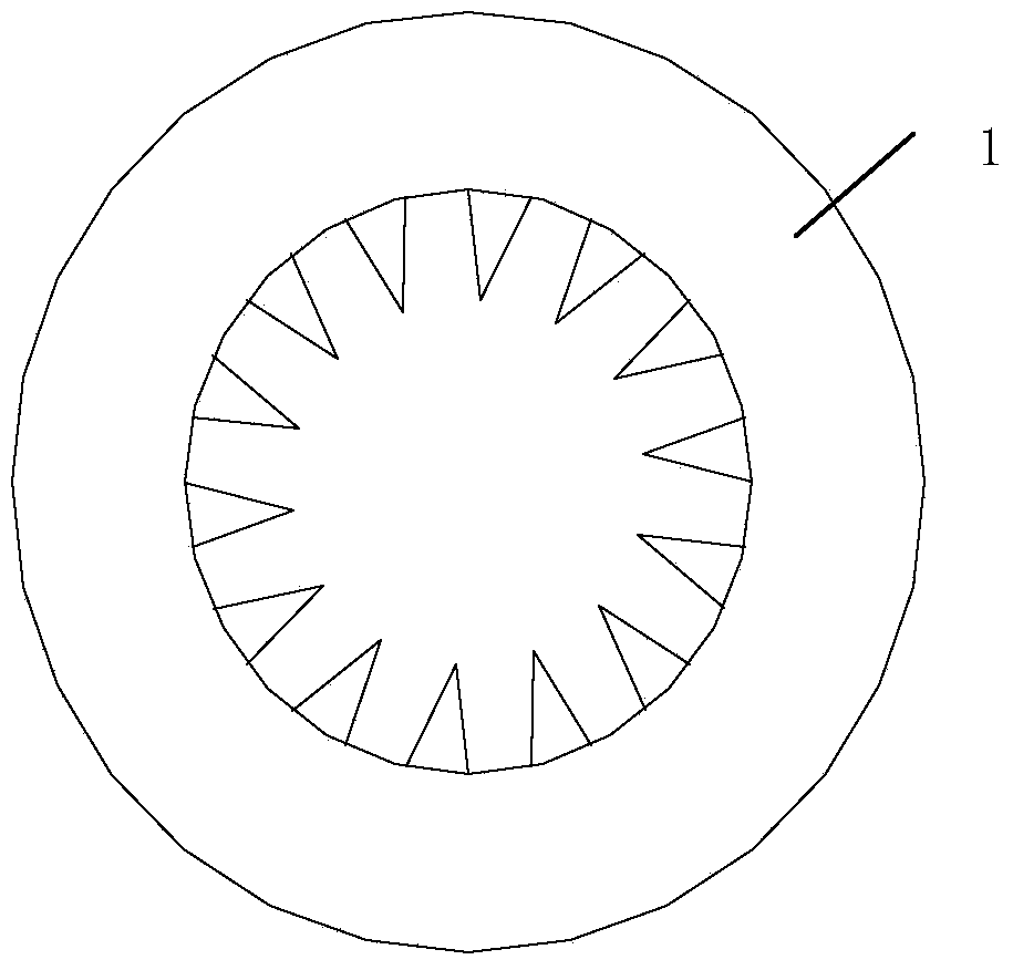 Connecting device for insulating operating bar