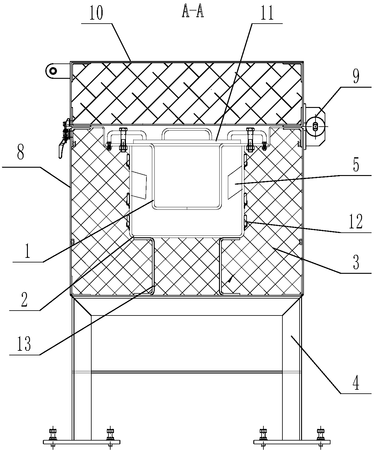 Pilot equipment for catalyst detection