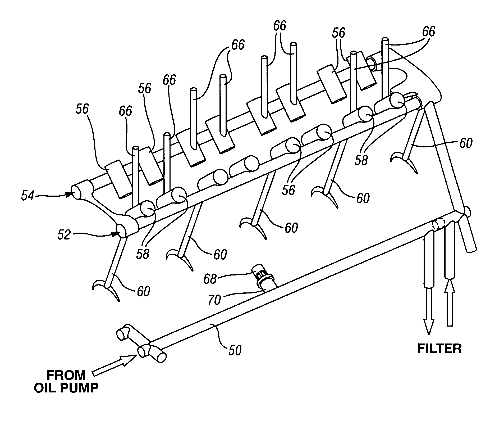 Oil pressure control system and method for engines with hydraulic cylinder deactivation