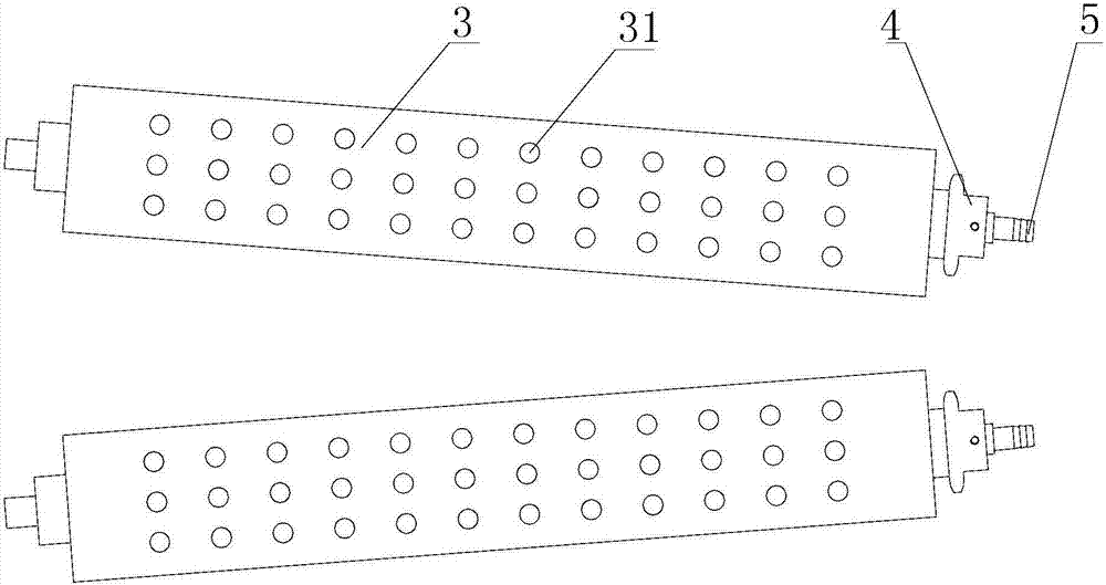 An air-suction drum-type peanut picking device