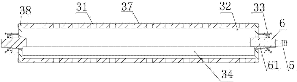 An air-suction drum-type peanut picking device