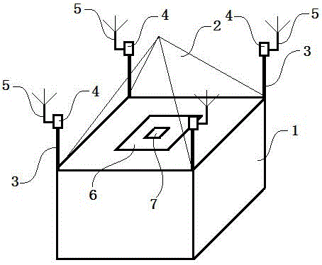 Automatic endurance charging pile for rotor wing unmanned aerial vehicle and automatic endurance method therefor