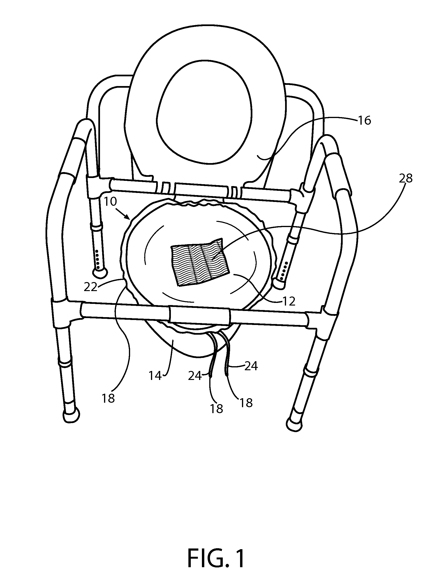 Disposable sanitary waste receptacle