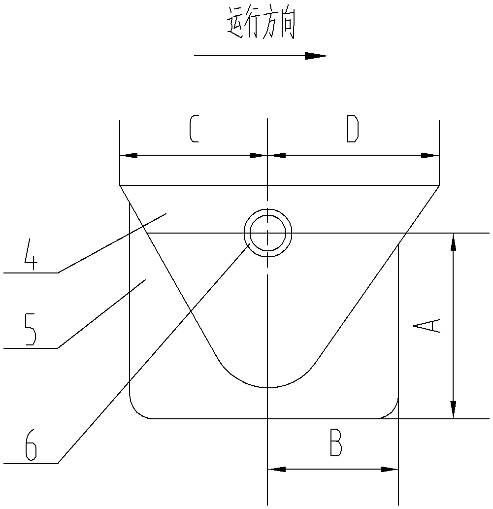 A self-unloading blanking device