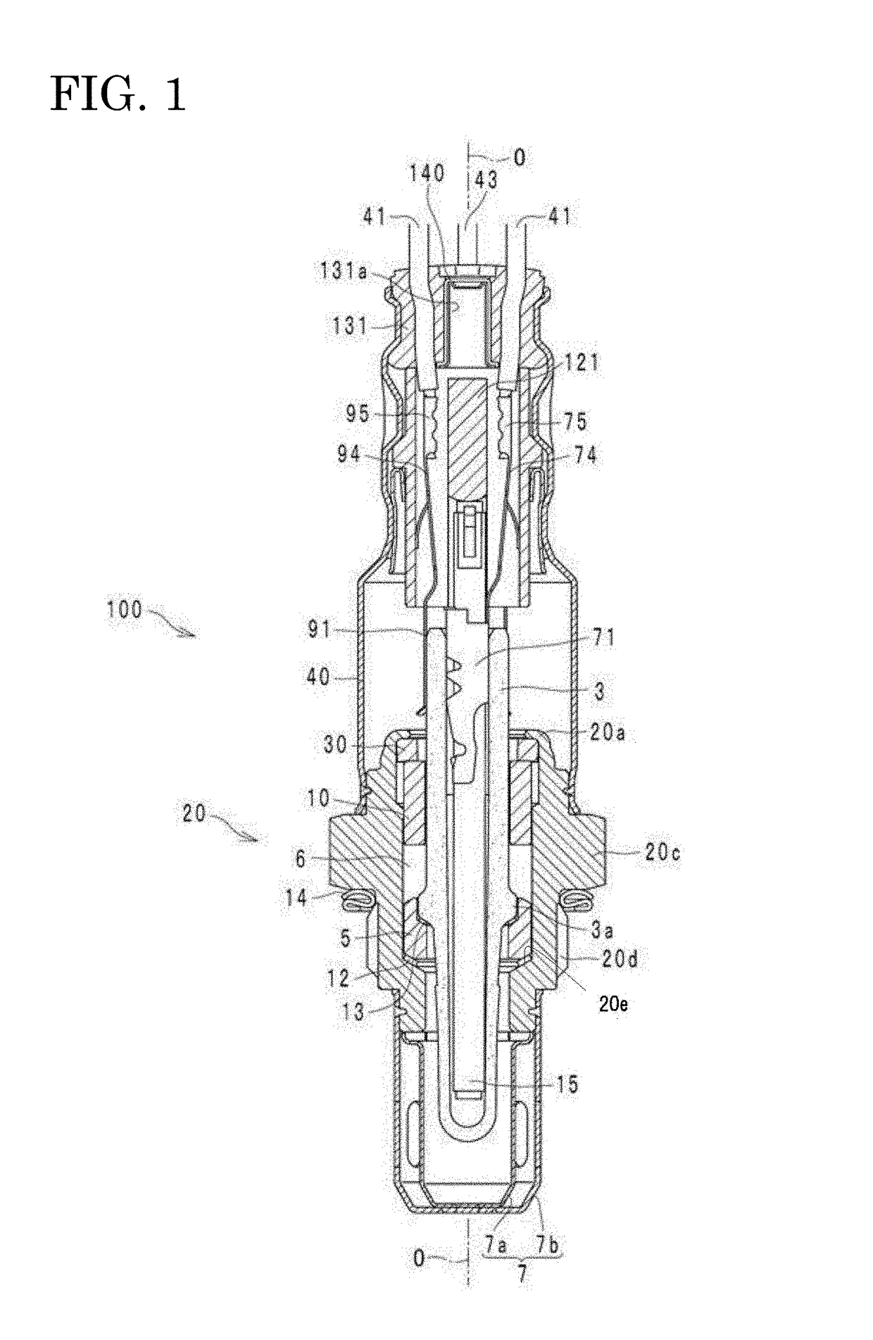 Gas sensor element and gas sensor