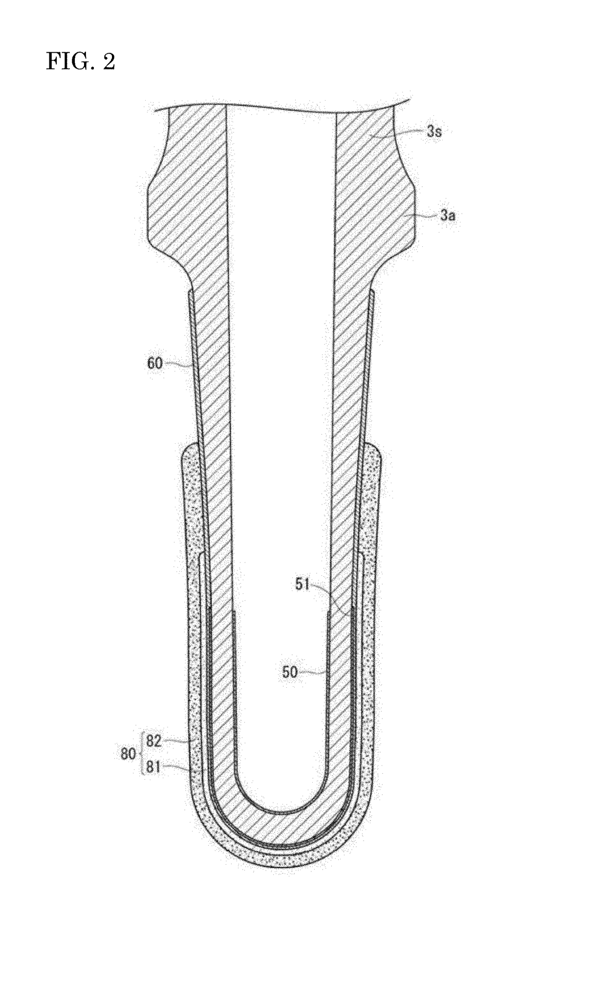 Gas sensor element and gas sensor