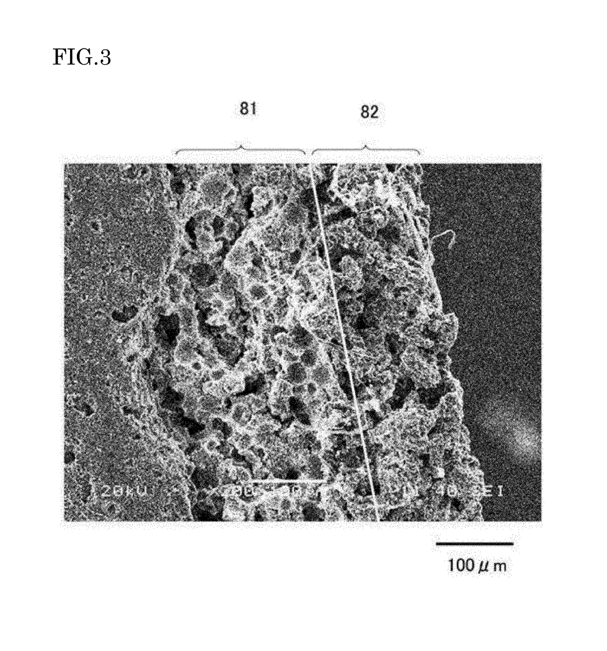 Gas sensor element and gas sensor