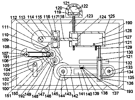 Efficient heat dissipation system of large lithium battery