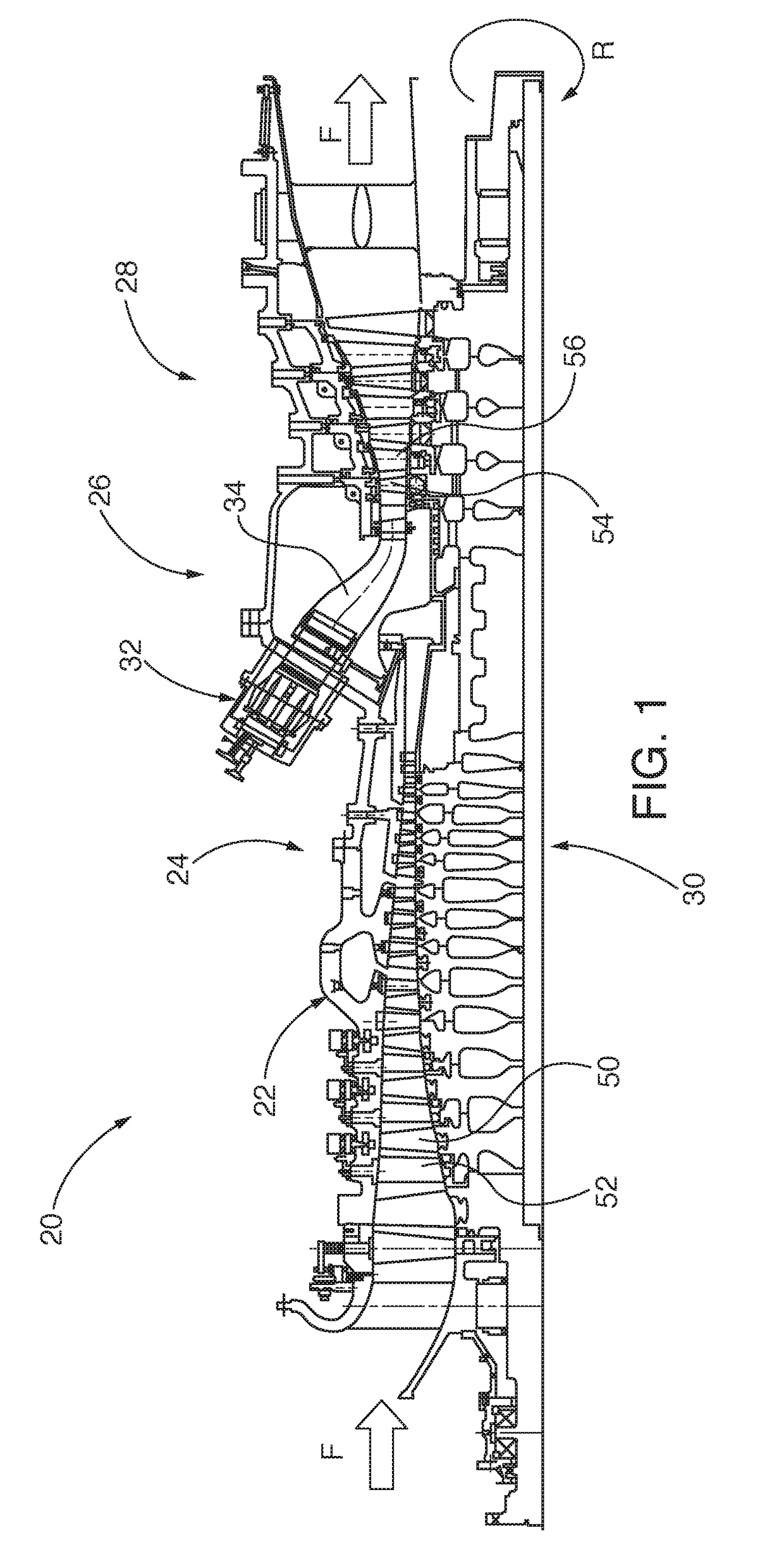 Ceramic matrix composite turbine component with engineered surface features retaining a thermal barrier coat