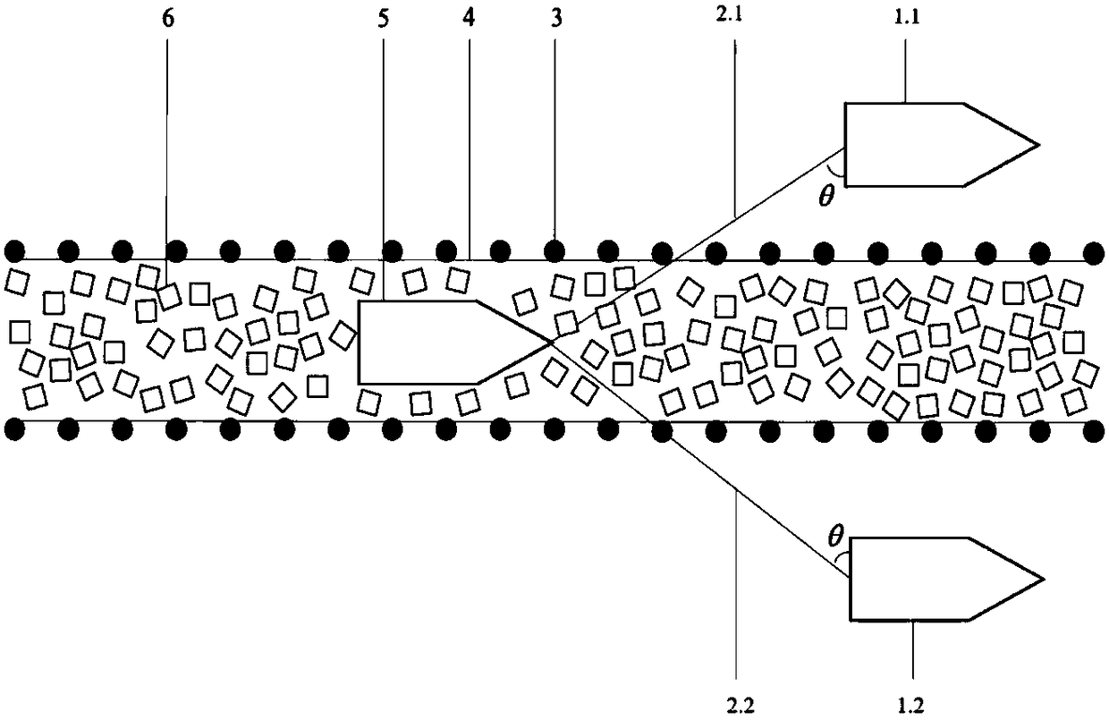 Drag performance testing method for sailing ship in periglacial region of actual water area