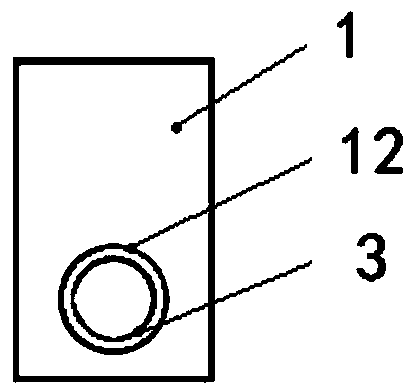 Jack connection current collecting socket based on copper substrate