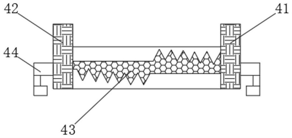 Device for measuring seawater fluctuation based on surface acoustic waves