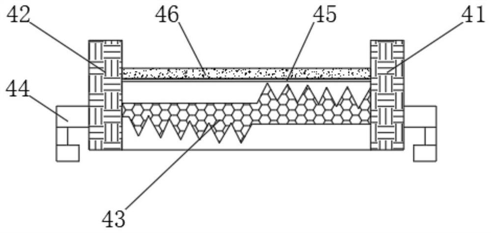 Device for measuring seawater fluctuation based on surface acoustic waves