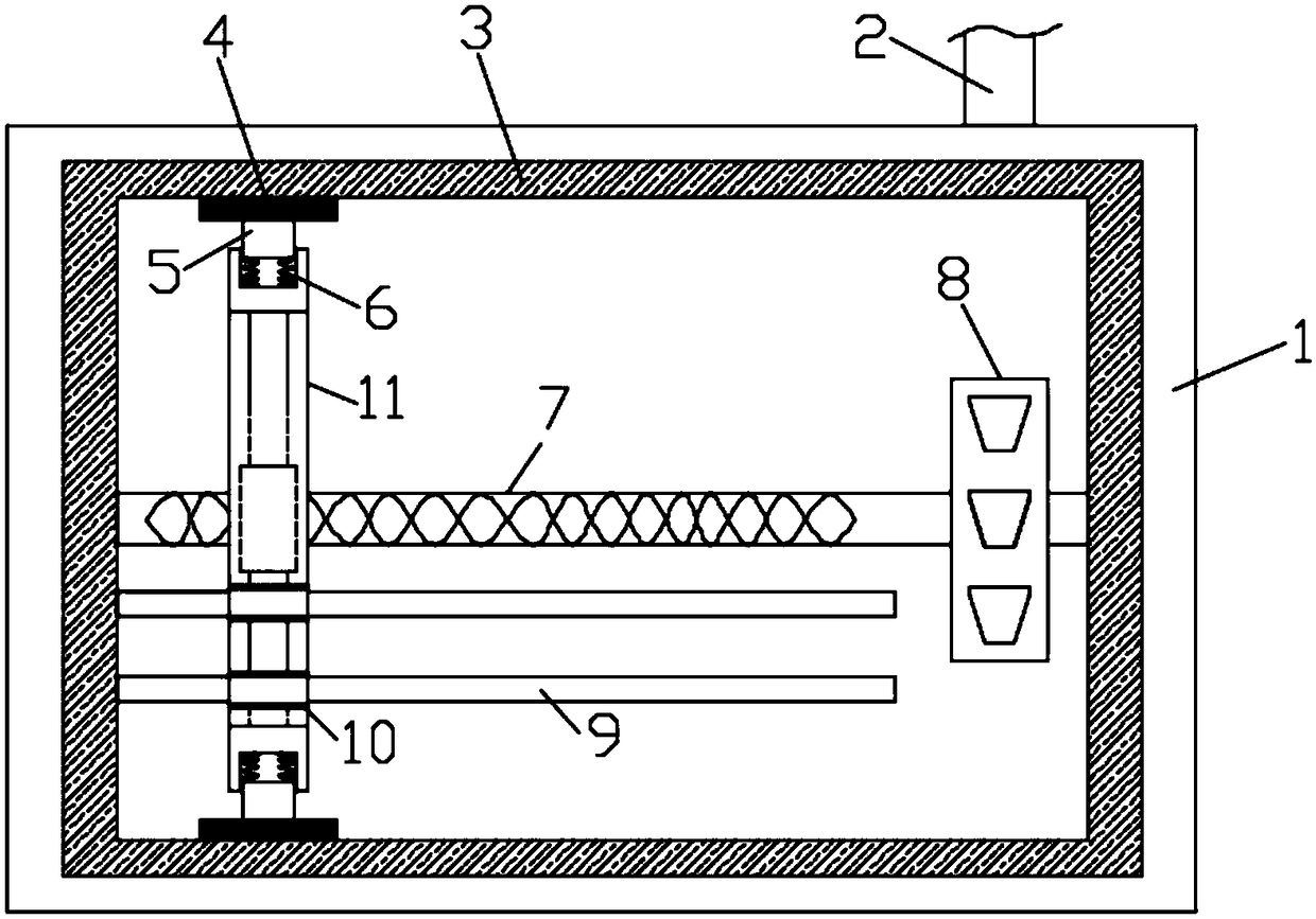 Water heater with function of self removing scale of heat preservation container and heating rods