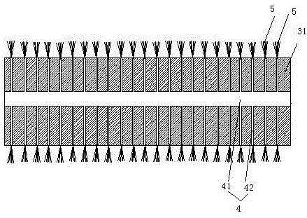 A kind of high-efficiency nanofiber oiling equipment