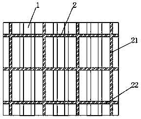 Color steel tile structure convenient for cutting