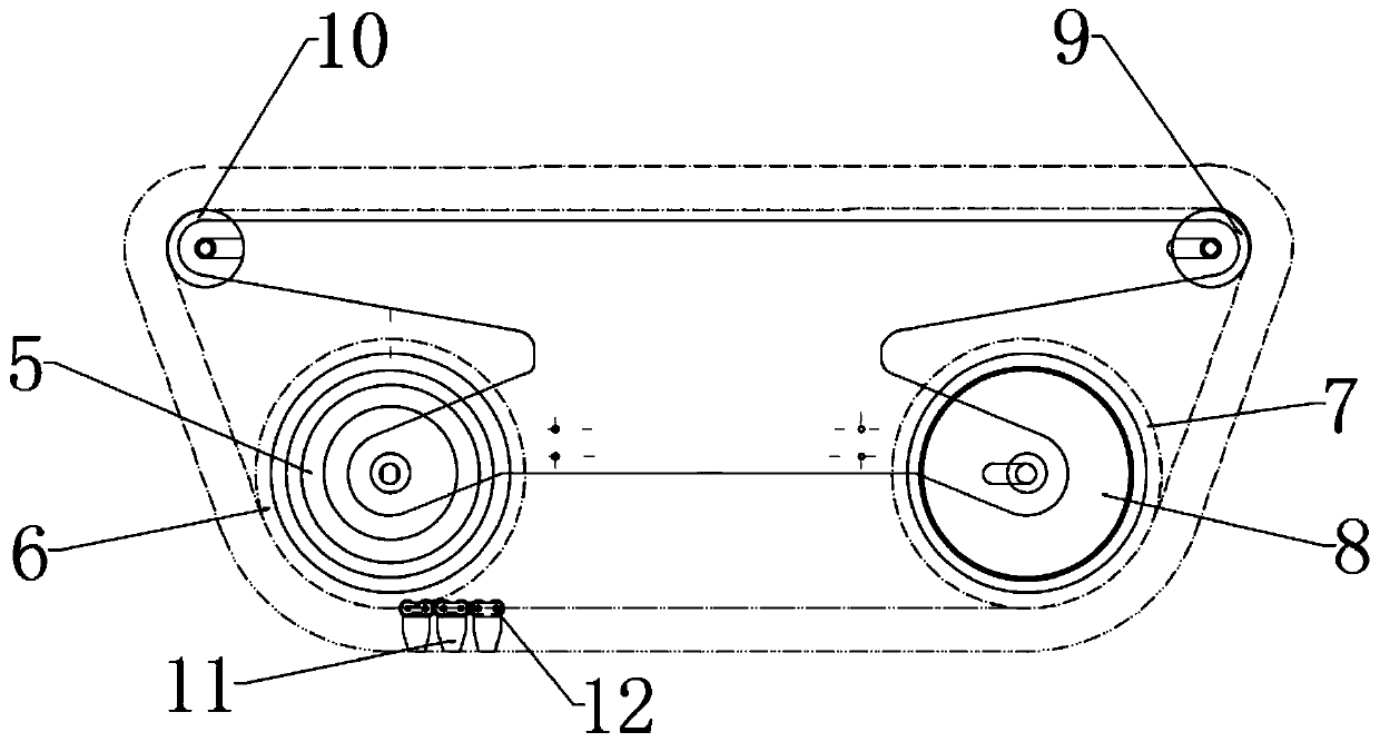 Modular paddy field weeding robot and weeding method of splashing water between plants