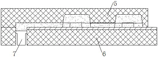 Preparation method of led white light diode