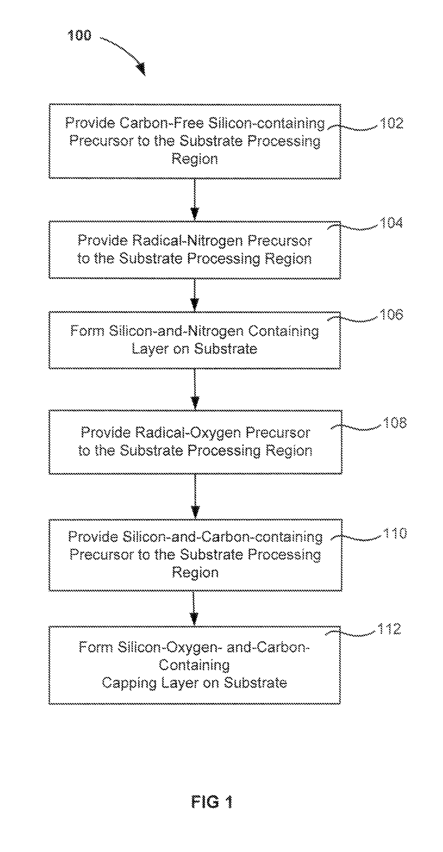 Capping layer for reduced outgassing