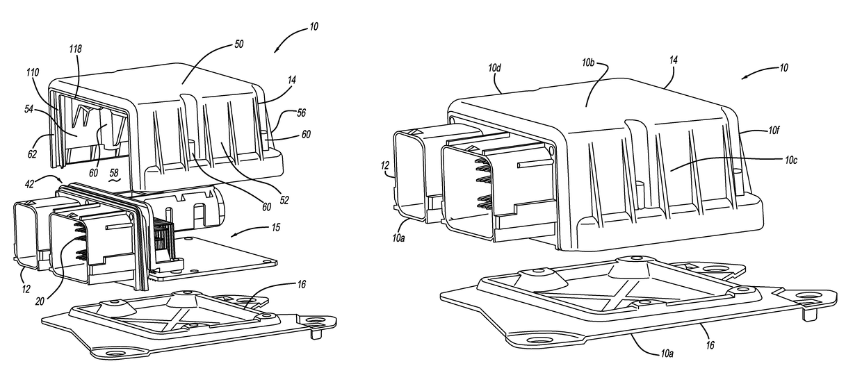 Mechanical housing and connector