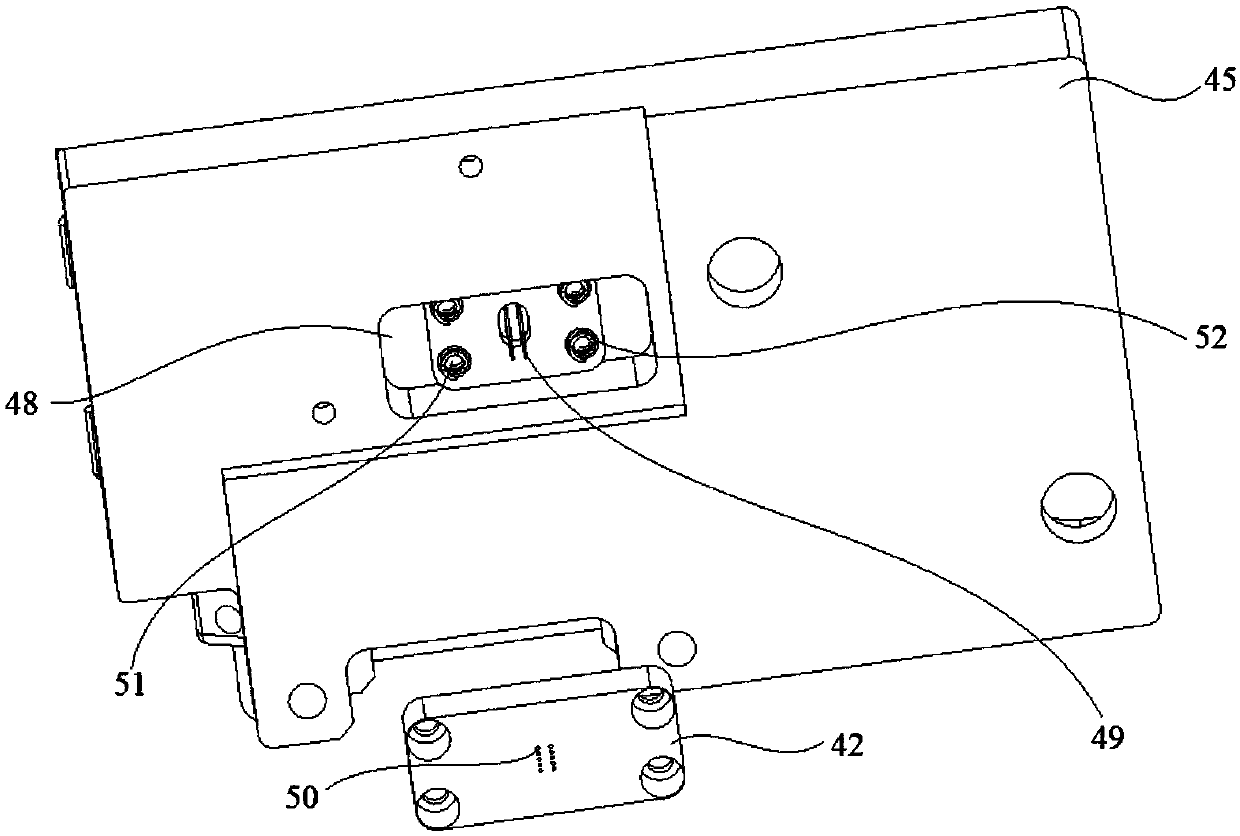 Test marking machine with code scanning device