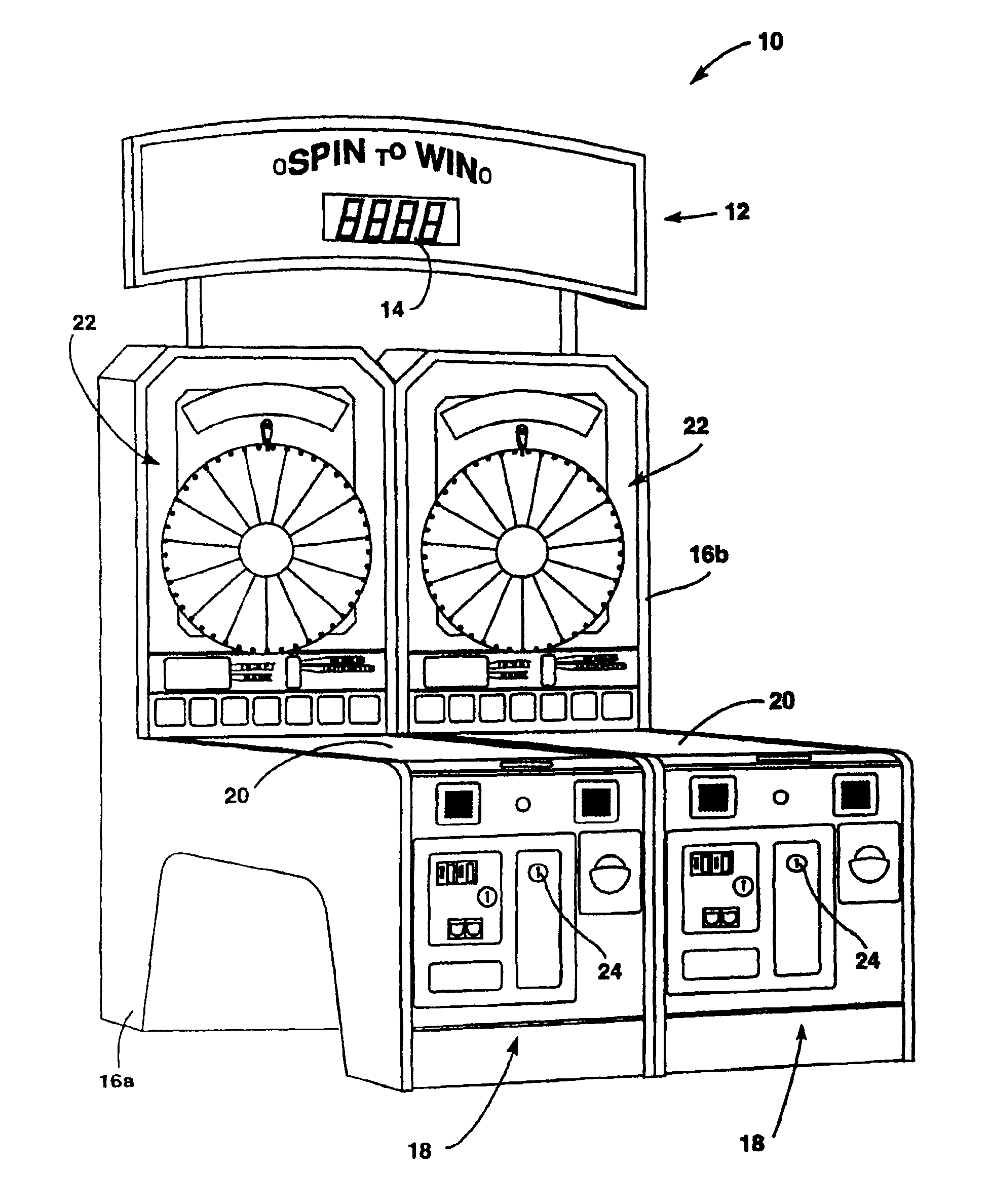 Wheel indicator and ticket dispenser apparatus