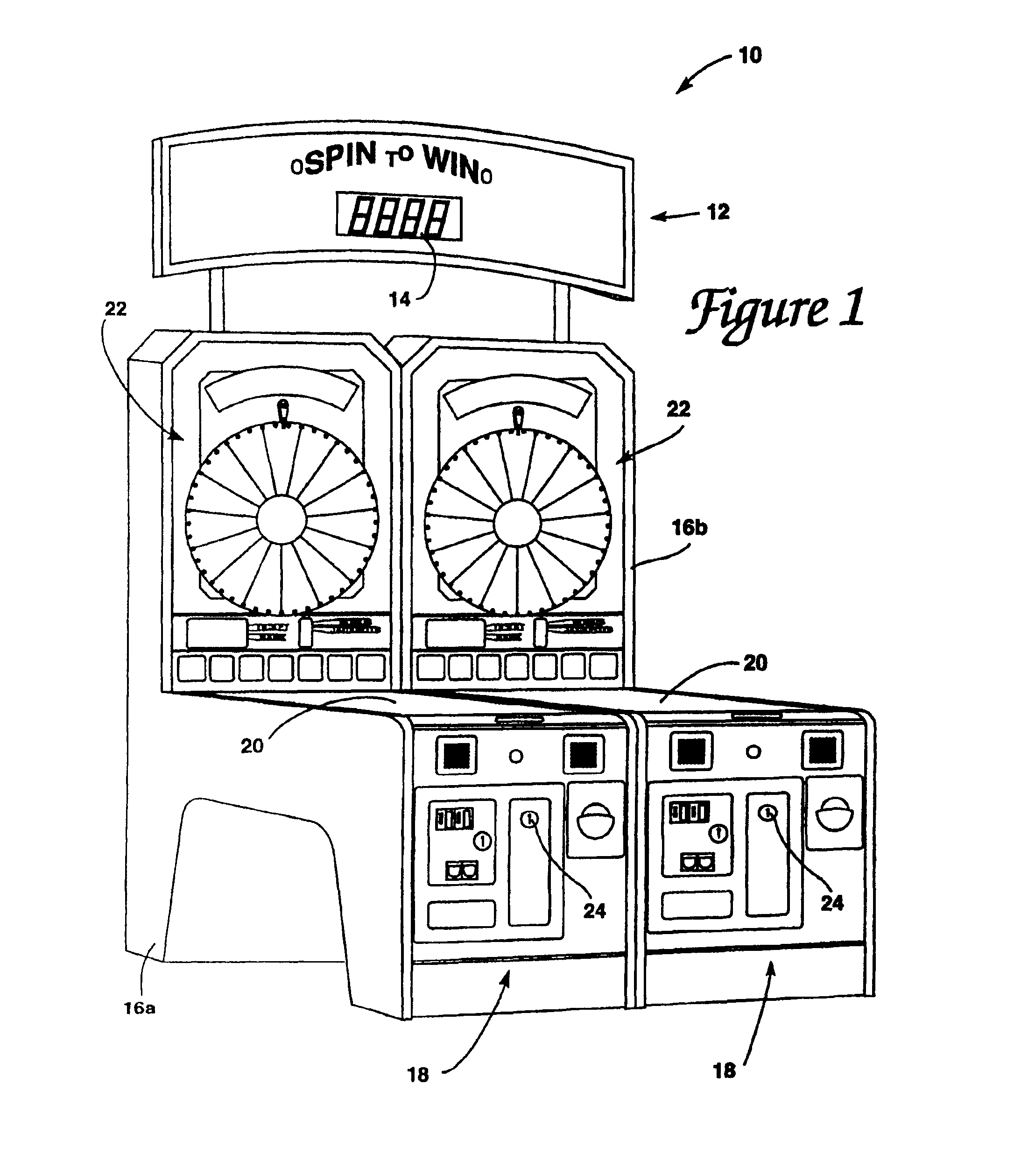 Wheel indicator and ticket dispenser apparatus